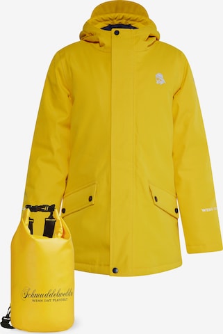 Schmuddelwedda Performance Jacket 'Artic' in Yellow: front