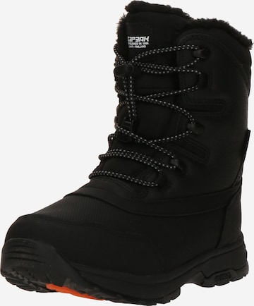 Botine 'ALMONT' de la ICEPEAK pe negru: față