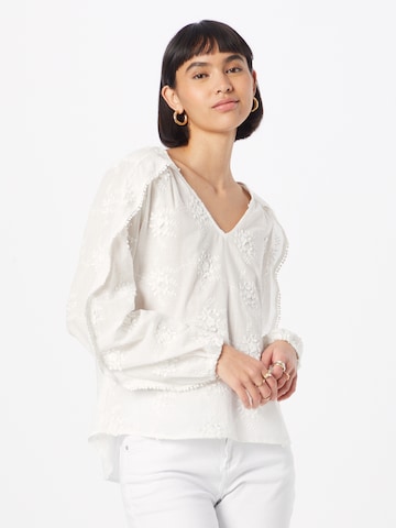 Camicia da donna 'SIMONE' di Atelier Rêve in bianco: frontale