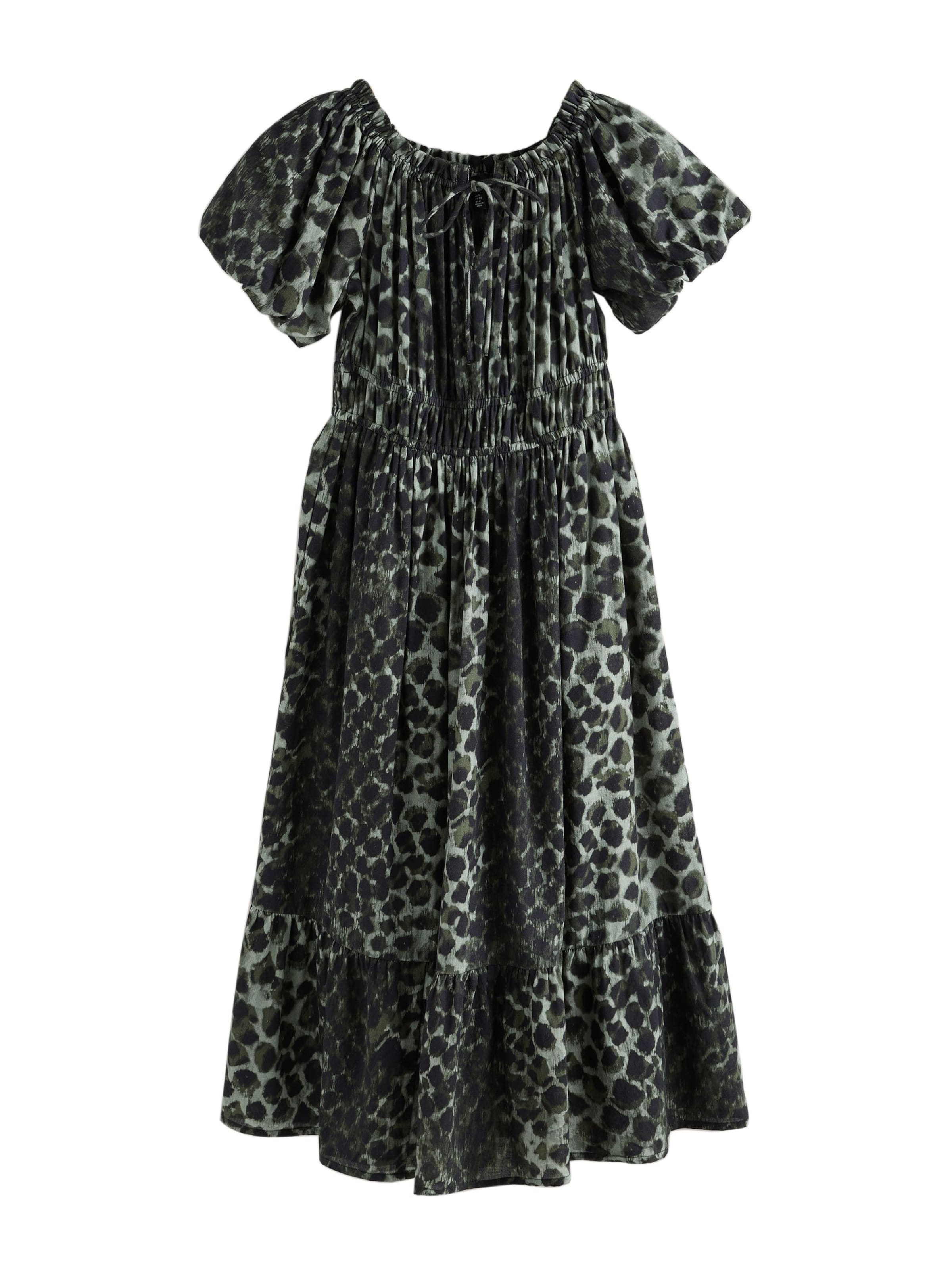 Next - Vestido en verde: frente