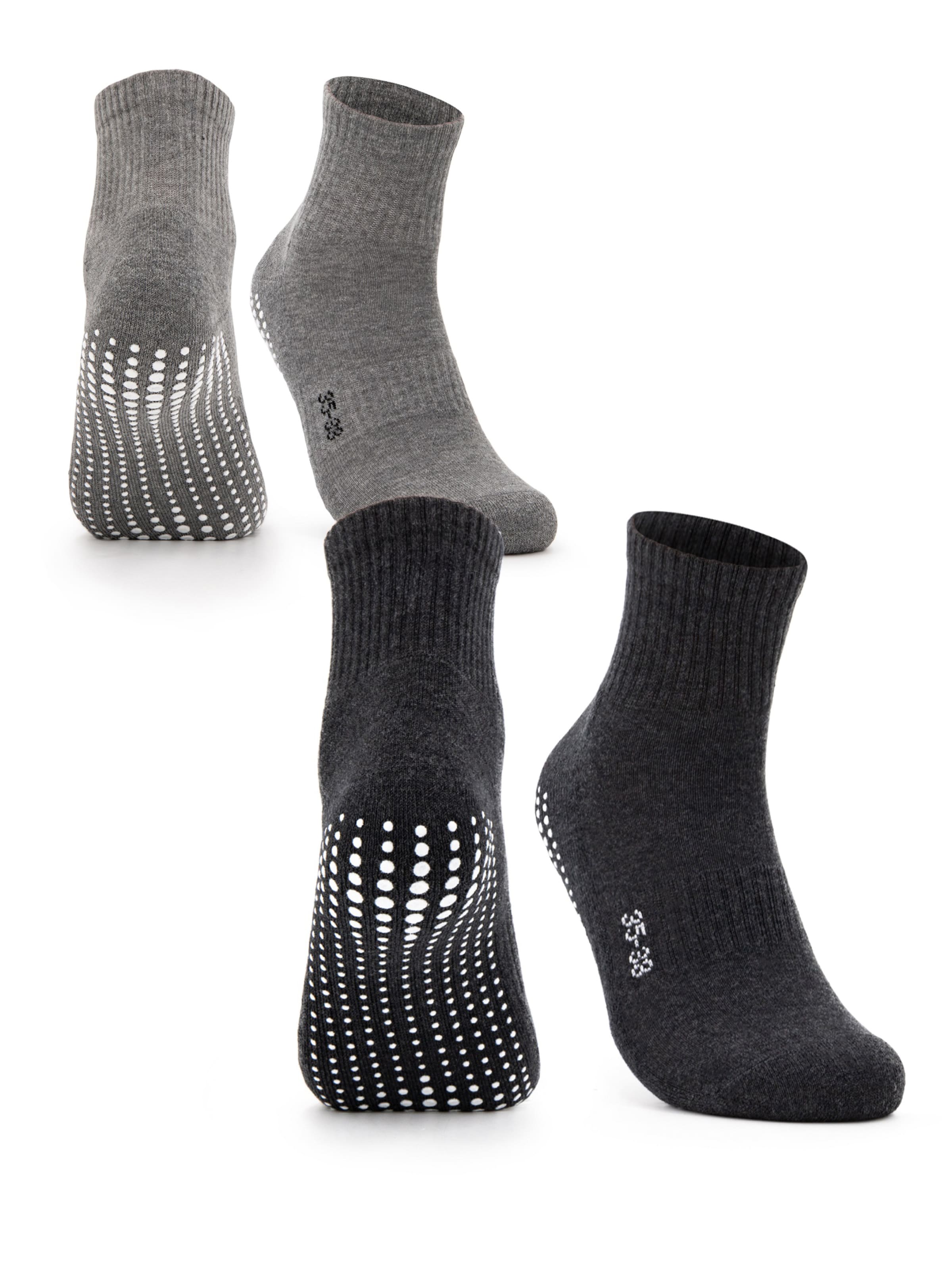 Occulto Sportsocken 'Stopper Andi' in Grau: Vorderseite