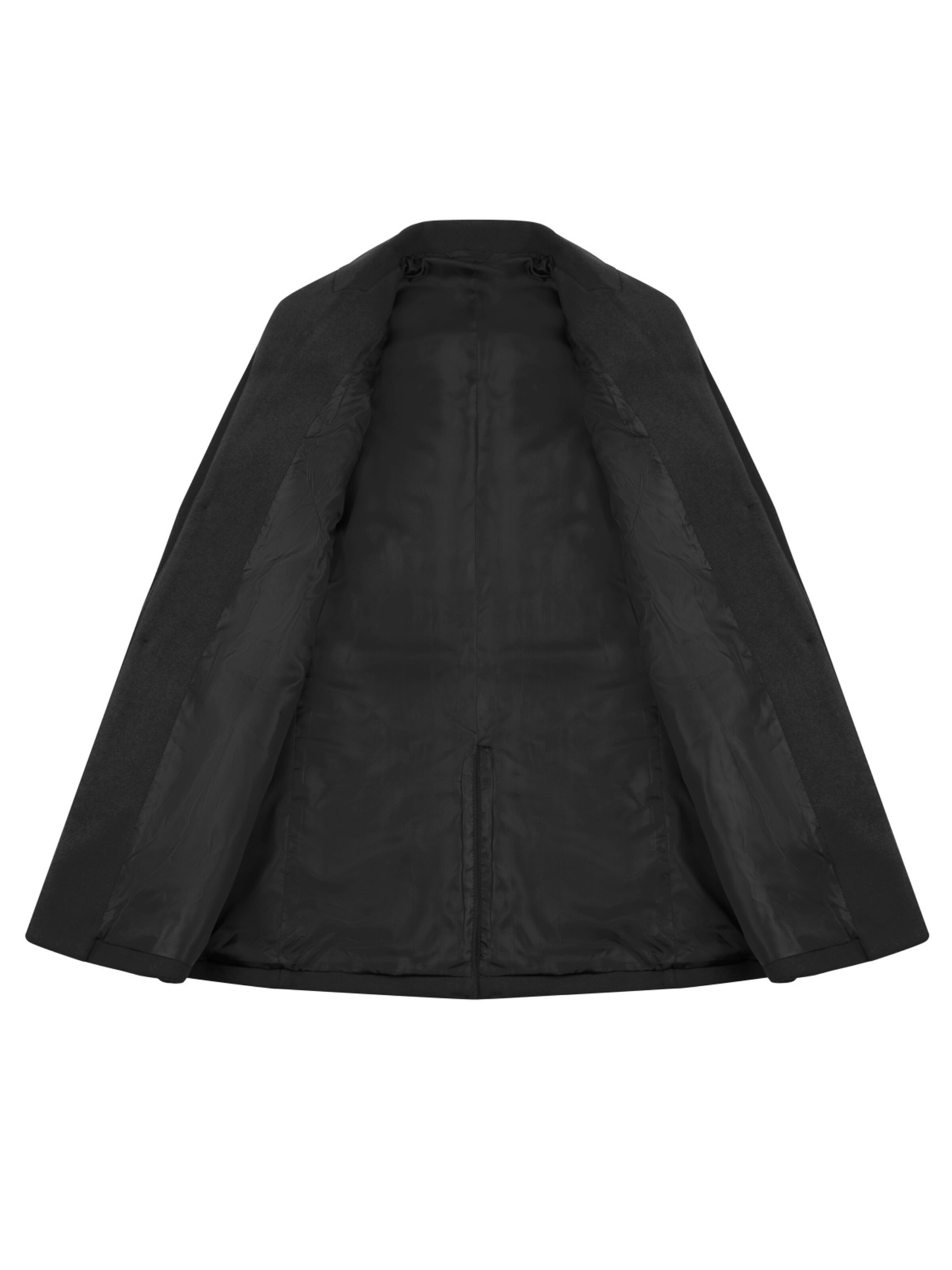 Youthup Winter Coat in Black