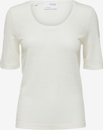 SELECTED FEMME Skjorte 'Linda' i hvit: forside