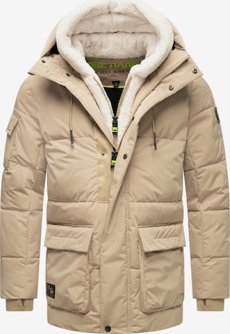 Giacca invernale 'Lauro XX' di STONE HARBOUR in beige: frontale