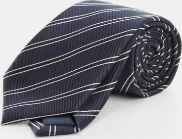 MANGO MAN Tie 'Stripe7' in Blue