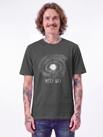 Watapparel Shirt 'Milky way' in Grey: front