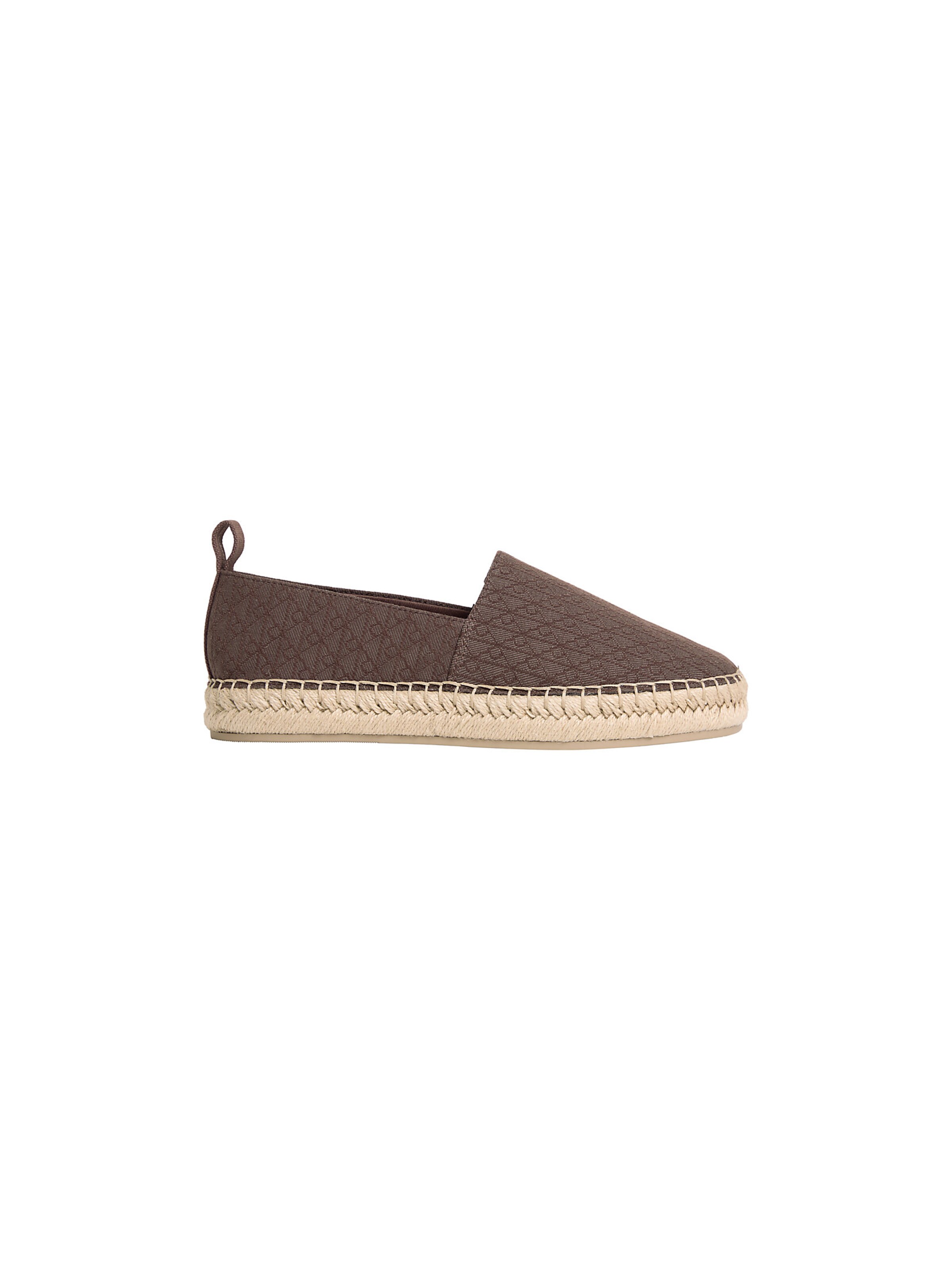 Calvin Klein Espadrilles 'Tessa' in Bruin: voorkant