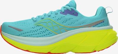 saucony Niske tenisice u akvamarin / žuta / svijetlozelena / ciglasto crvena, Pregled proizvoda