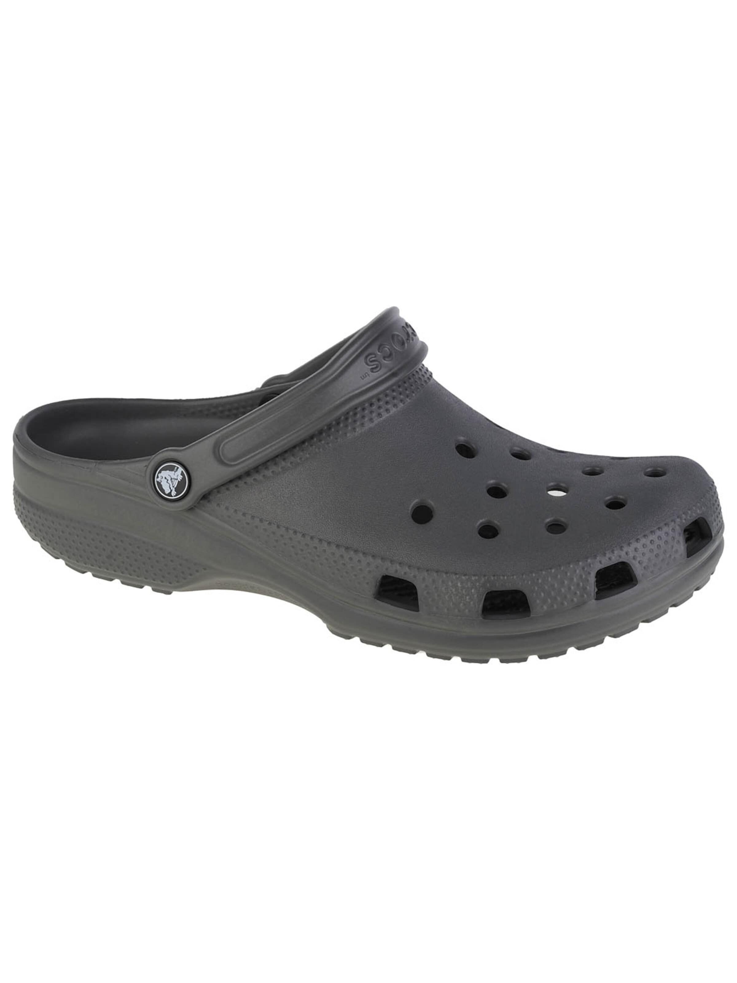 Crocs Clogs 'Classic Clog' in Grijs: voorkant