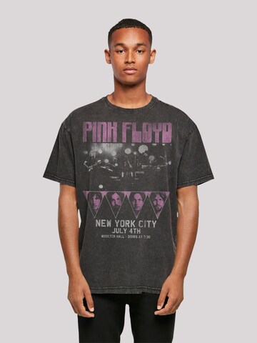 F4NT4STIC Shirt 'Pink Floyd' in Schwarz: predná strana