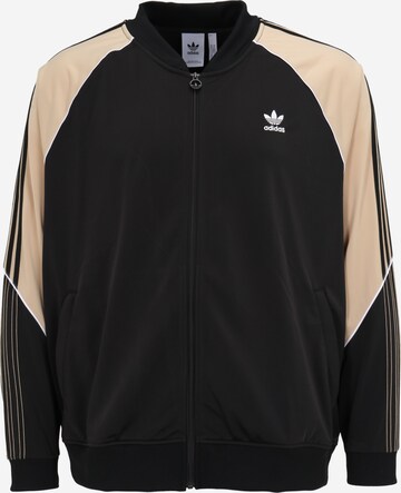 ADIDAS ORIGINALS Jacke 'Tricot Sst' in Schwarz: predná strana