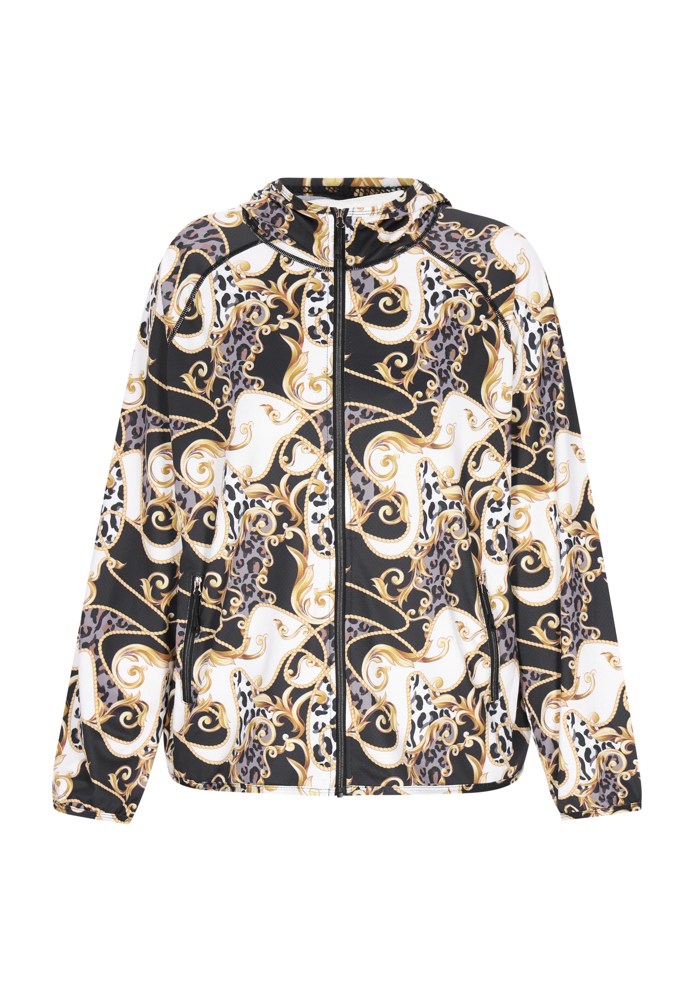 NAEMI Between-season jacket in Mixed colours: front