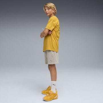 PUMA Shirt 'PUMA x SONIC THE HEDGEHOG' in Gelb