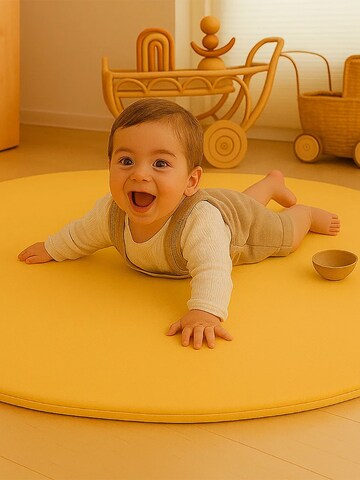 PAPATE - Manta para bebé en amarillo