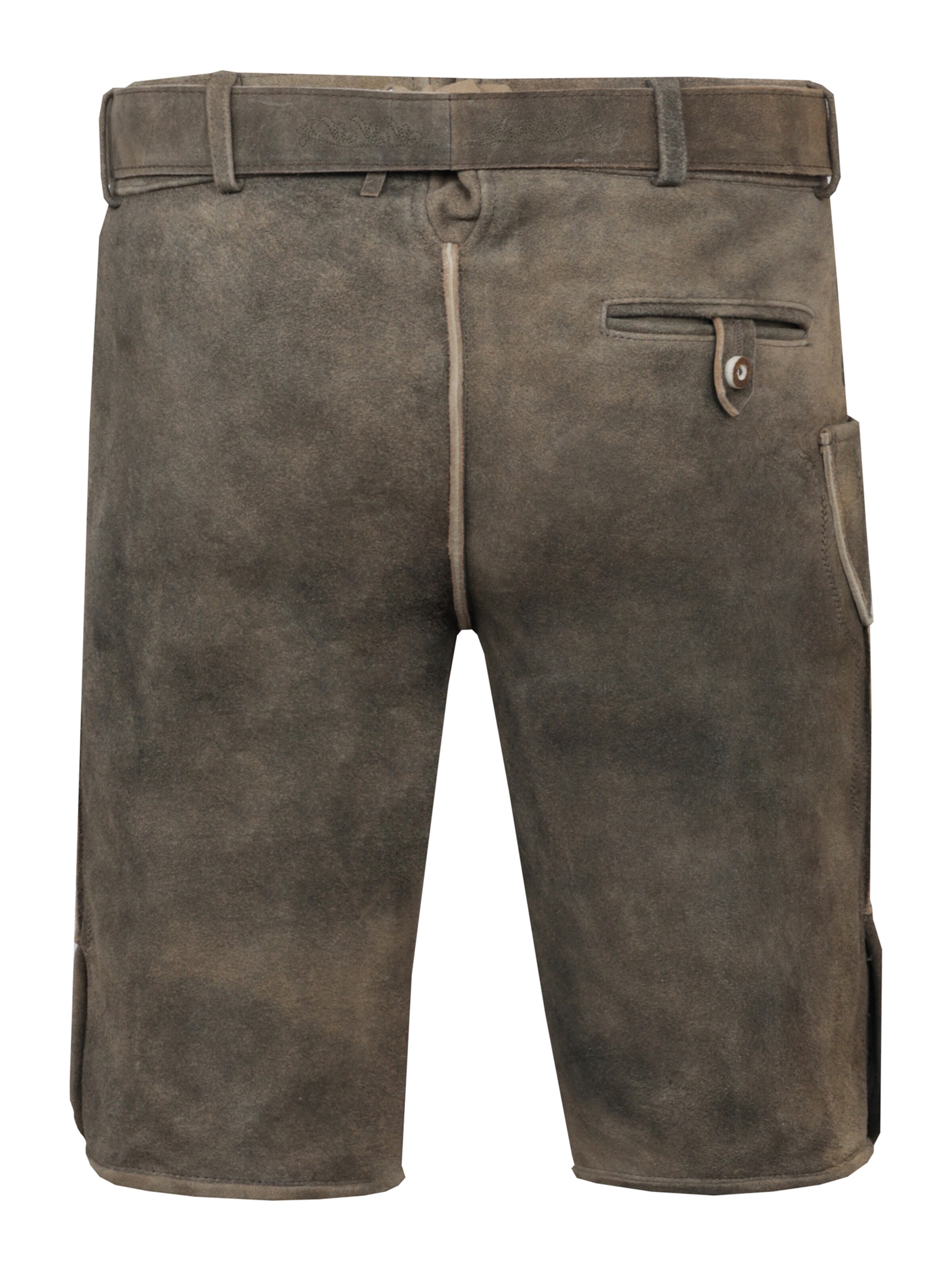 žalia MARJO Prigludęs Kelnės su tradiciniais raštais 'Rückholz'