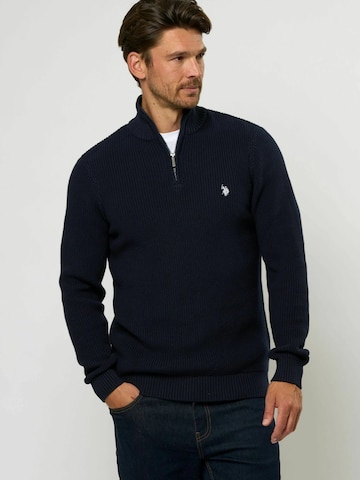 U.S. POLO ASSN. Neulepaita 'Rafael' värissä sininen: etupuoli