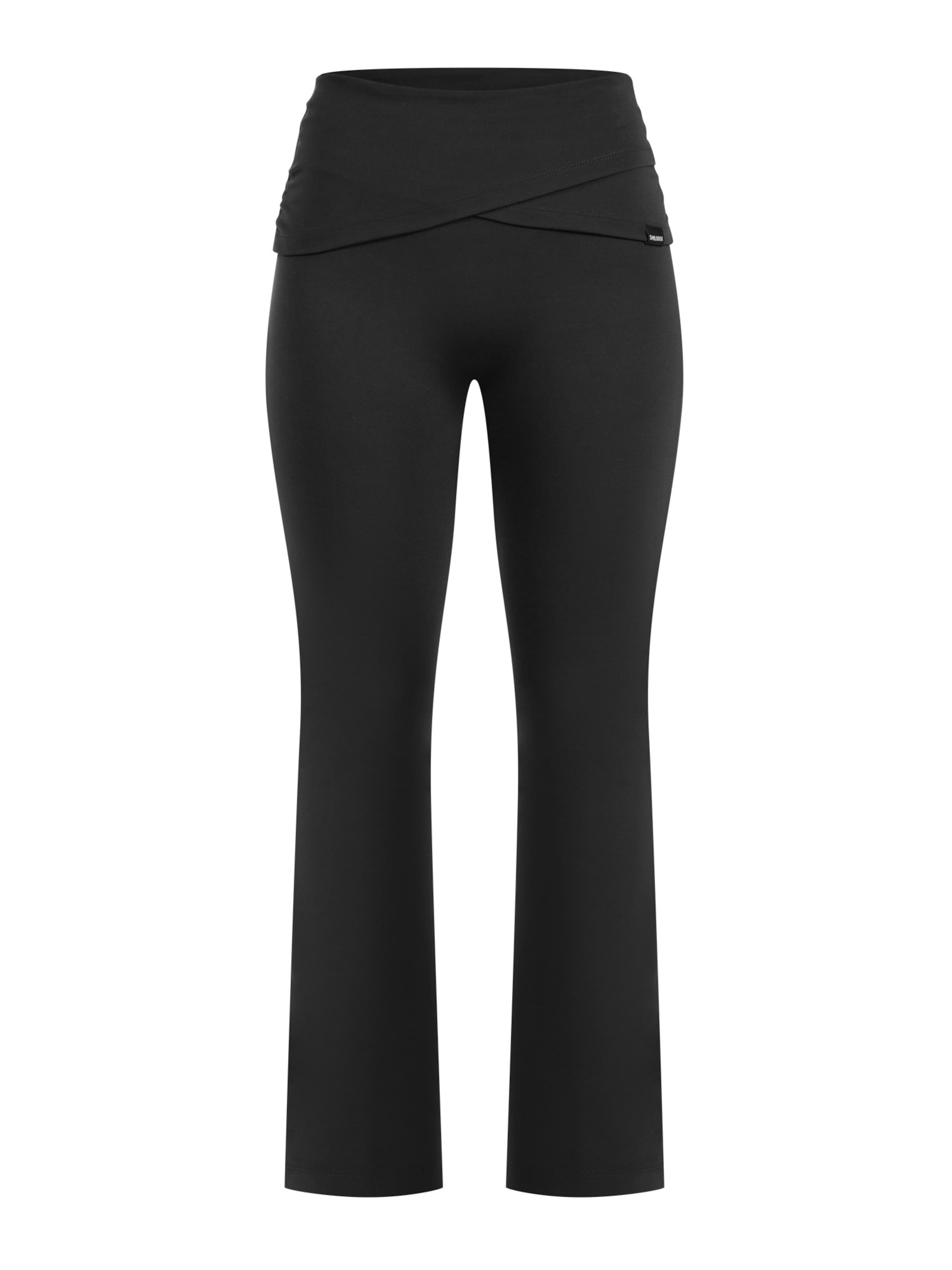 Leggings ' Florea ' Smilodox en noir : devant