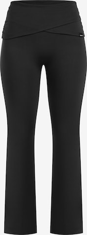Leggings ' Florea ' Smilodox en noir : devant