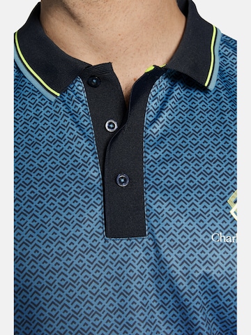 Charles Colby Poloshirt ' Earl Briccs ' in Blau