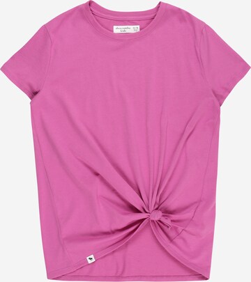 Abercrombie & Fitch Póló - rózsaszín: elől
