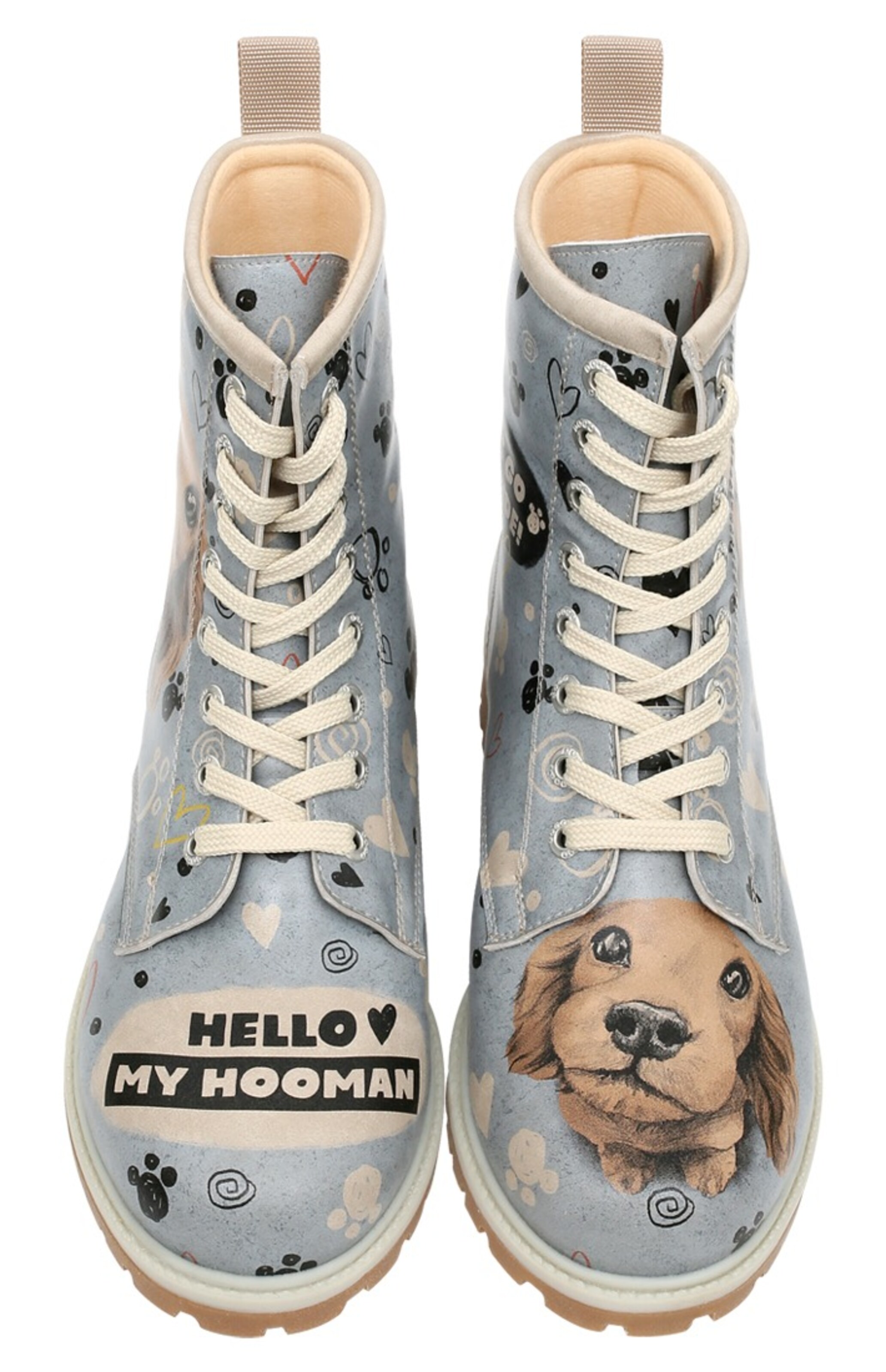 DOGO Schnürstiefelette in Mischfarben
