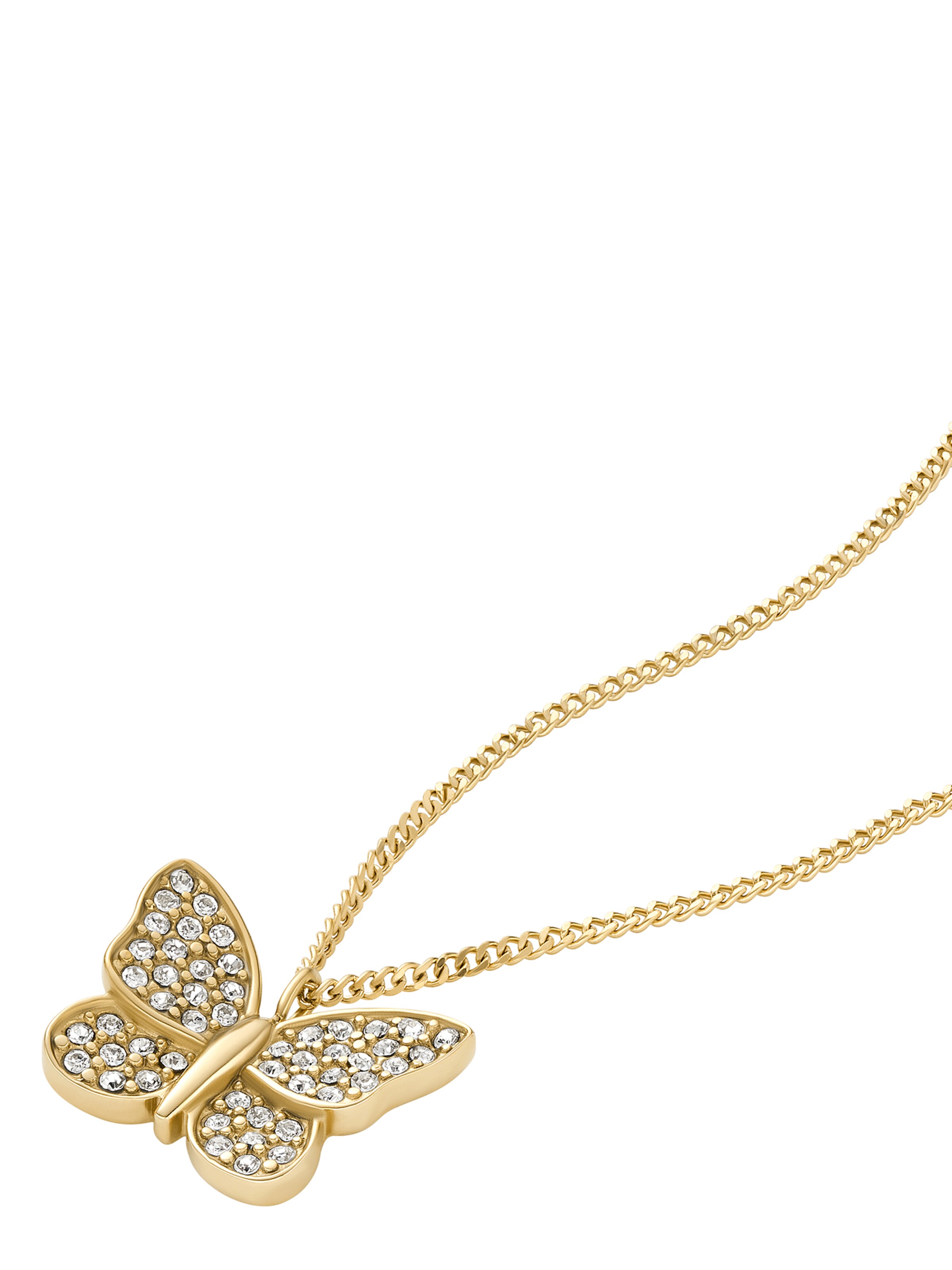 FOSSIL Łańcuszek 'Sutton' w kolorze złoty