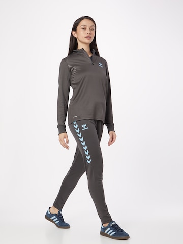 Hummel Tapered Sportbroek in Lila