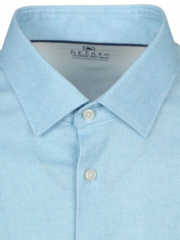Coupe slim Chemise DESOTO en bleu