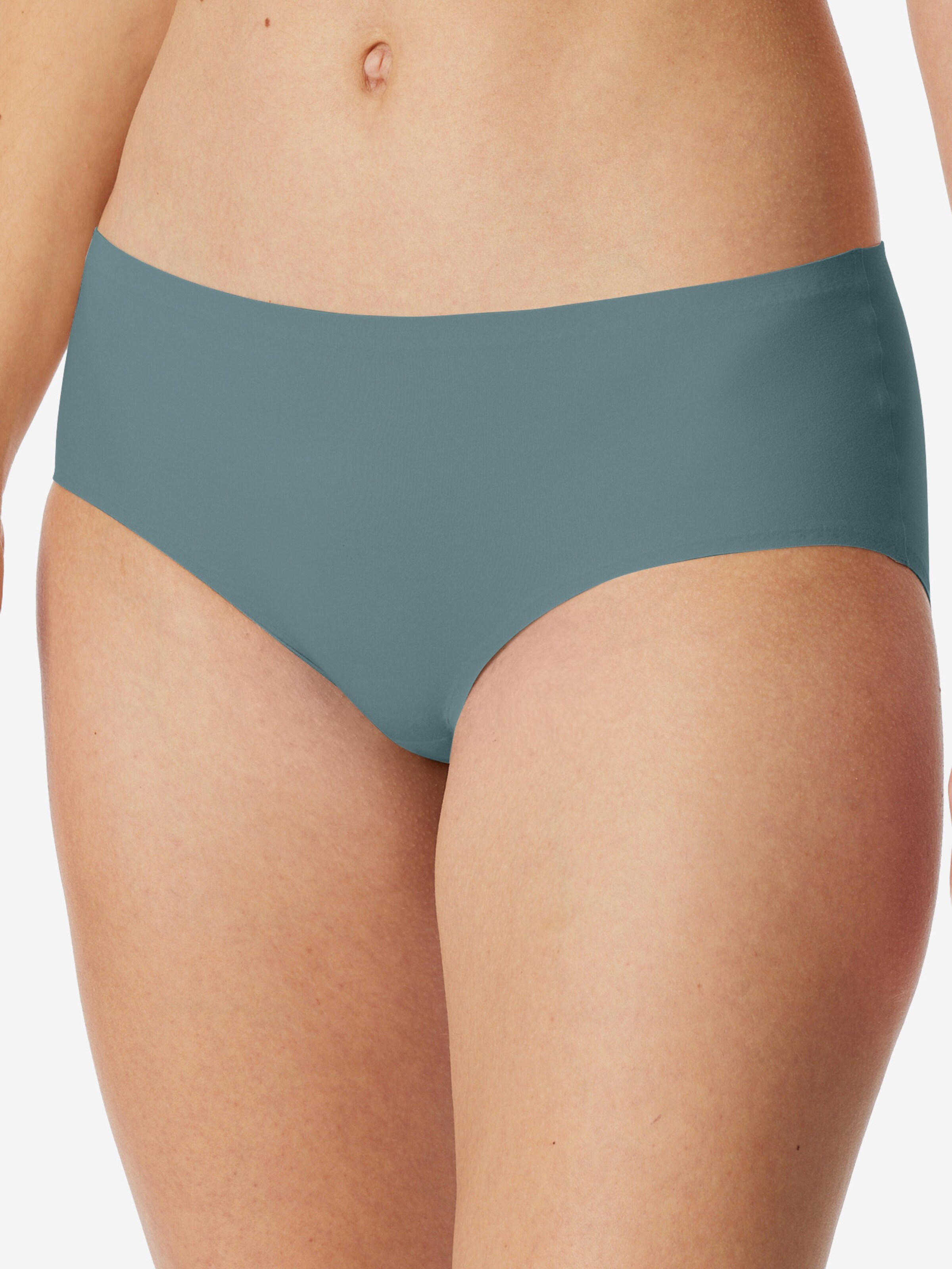 SCHIESSER Boyshorts ' Invisible Soft ' in Green: front