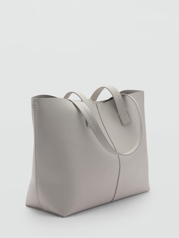 MANGO Shopper 'ZINNIA' in Wit
