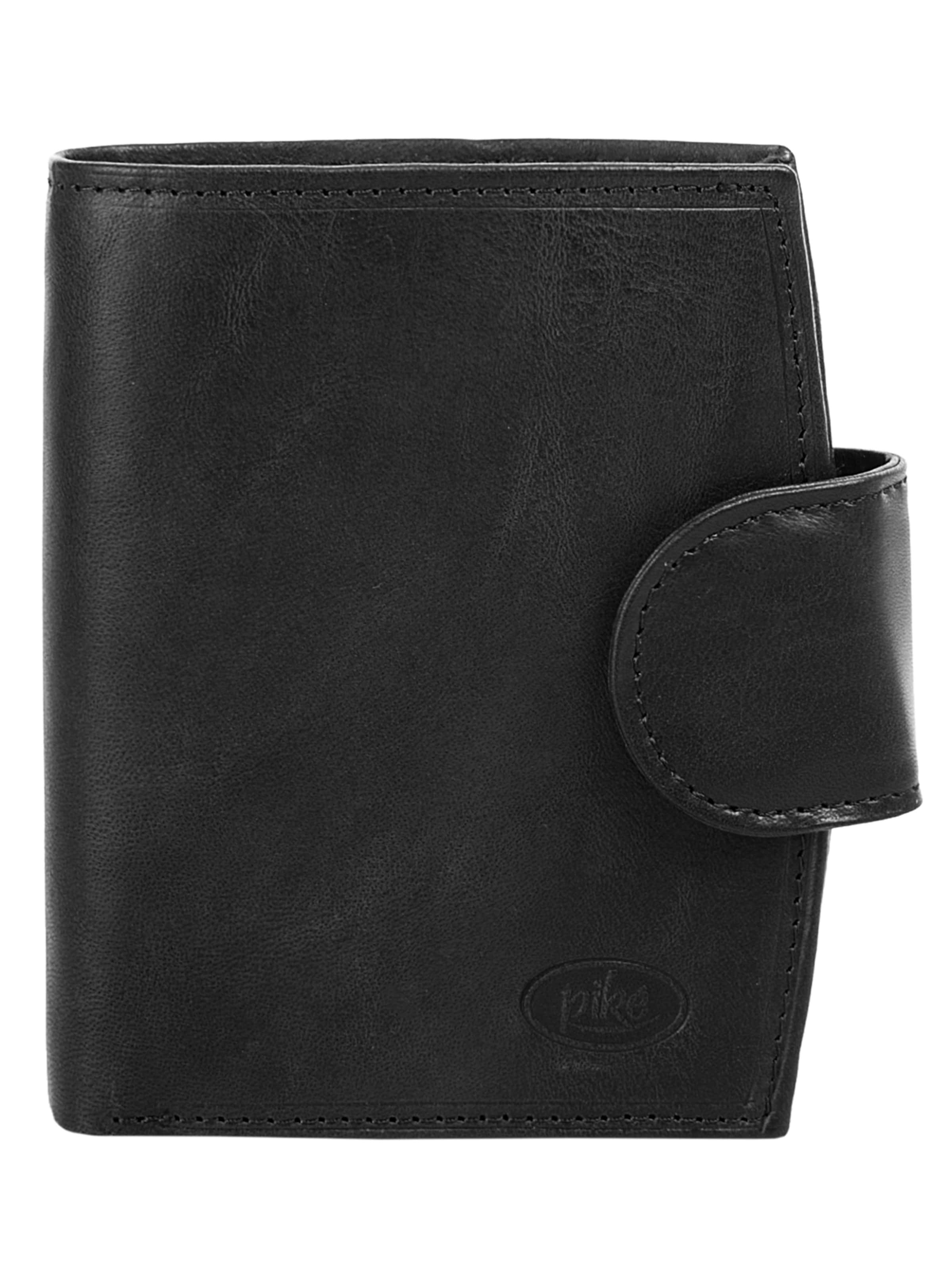 piké Wallet in Black: front