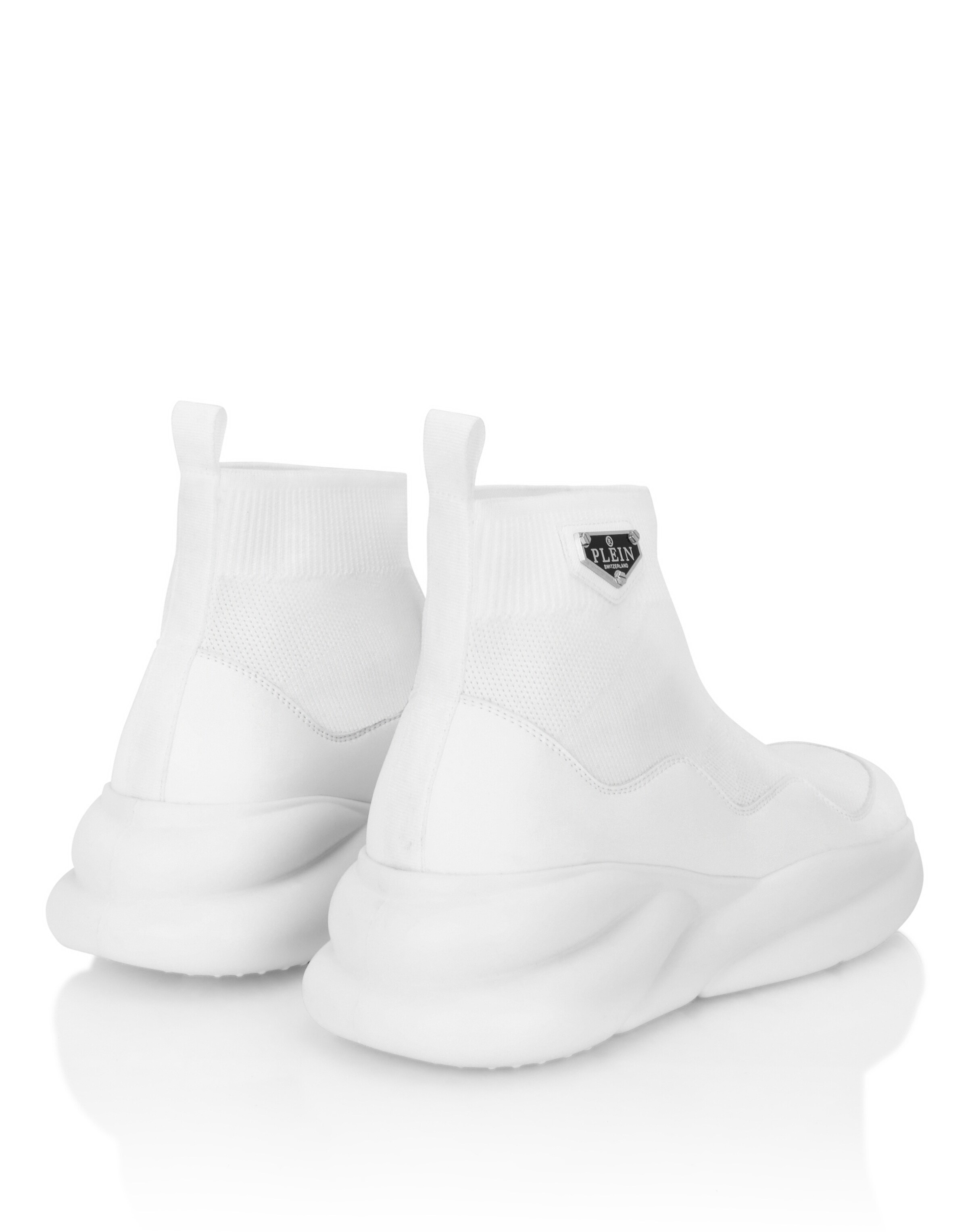 Philipp Plein Sneakers hoog 'Skywalker' in Wit
