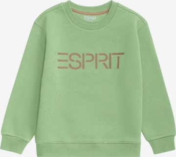 Sweat ESPRIT en vert : devant