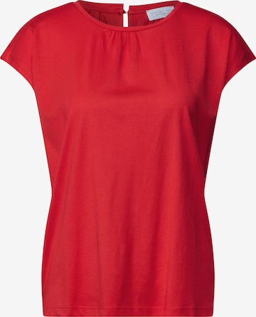 STREET ONE Shirt in Rot: Vorderseite