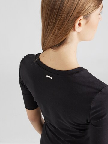 HUGO Shirt 'Darnelia' in Black