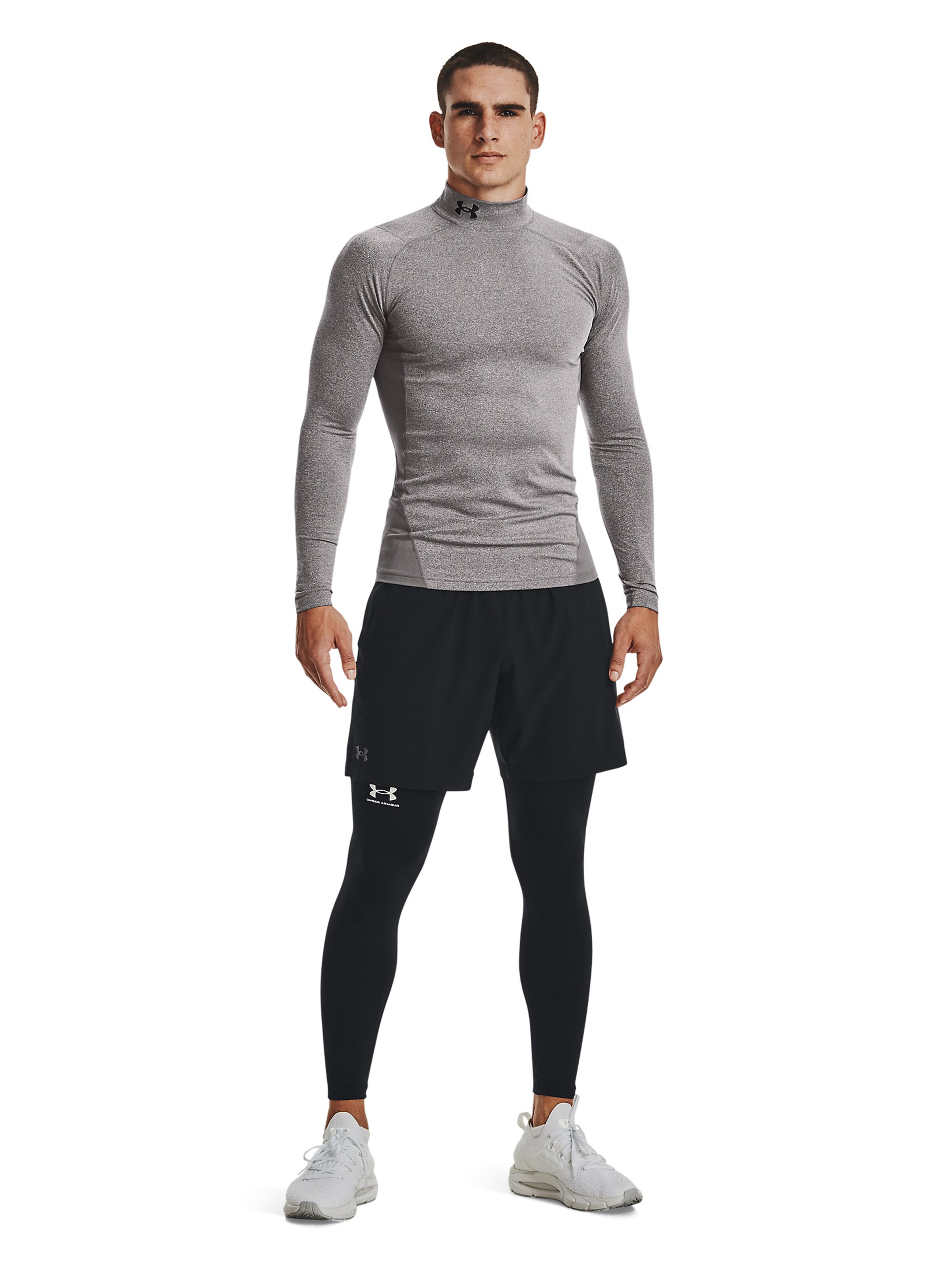 UNDER ARMOUR Athletic Sweatshirt in Grey