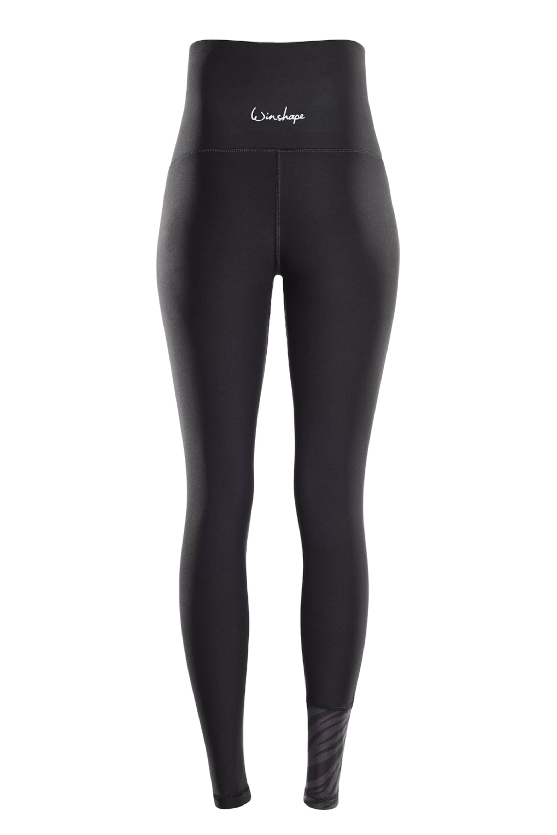 Winshape Скинни Спортивные штаны 'HWL116C' в Черный