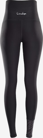 Winshape Skinny Sportbroek 'HWL116C' in Zwart