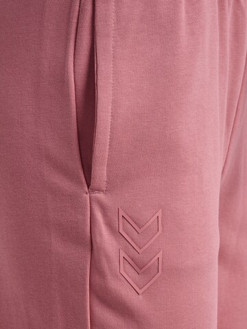 Hummel Regular Sporthose in Pink