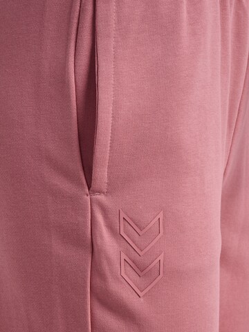 Hummel Regular Workout Pants in Pink