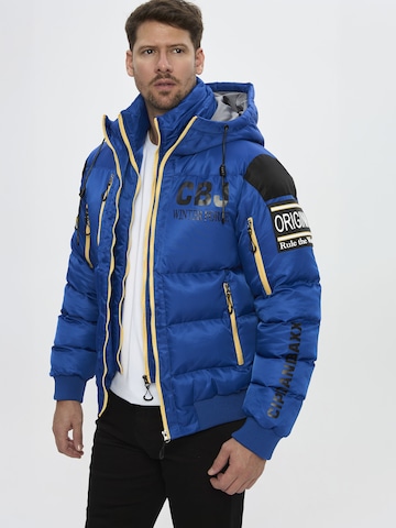CIPO & BAXX Winterjas in Blauw