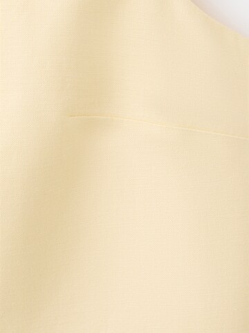 MANGO Weste 'LAGUNA' in Gelb