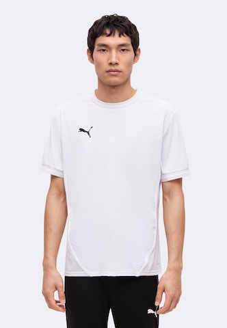 Maglia funzionale 'TeamFinal' di PUMA in bianco: frontale