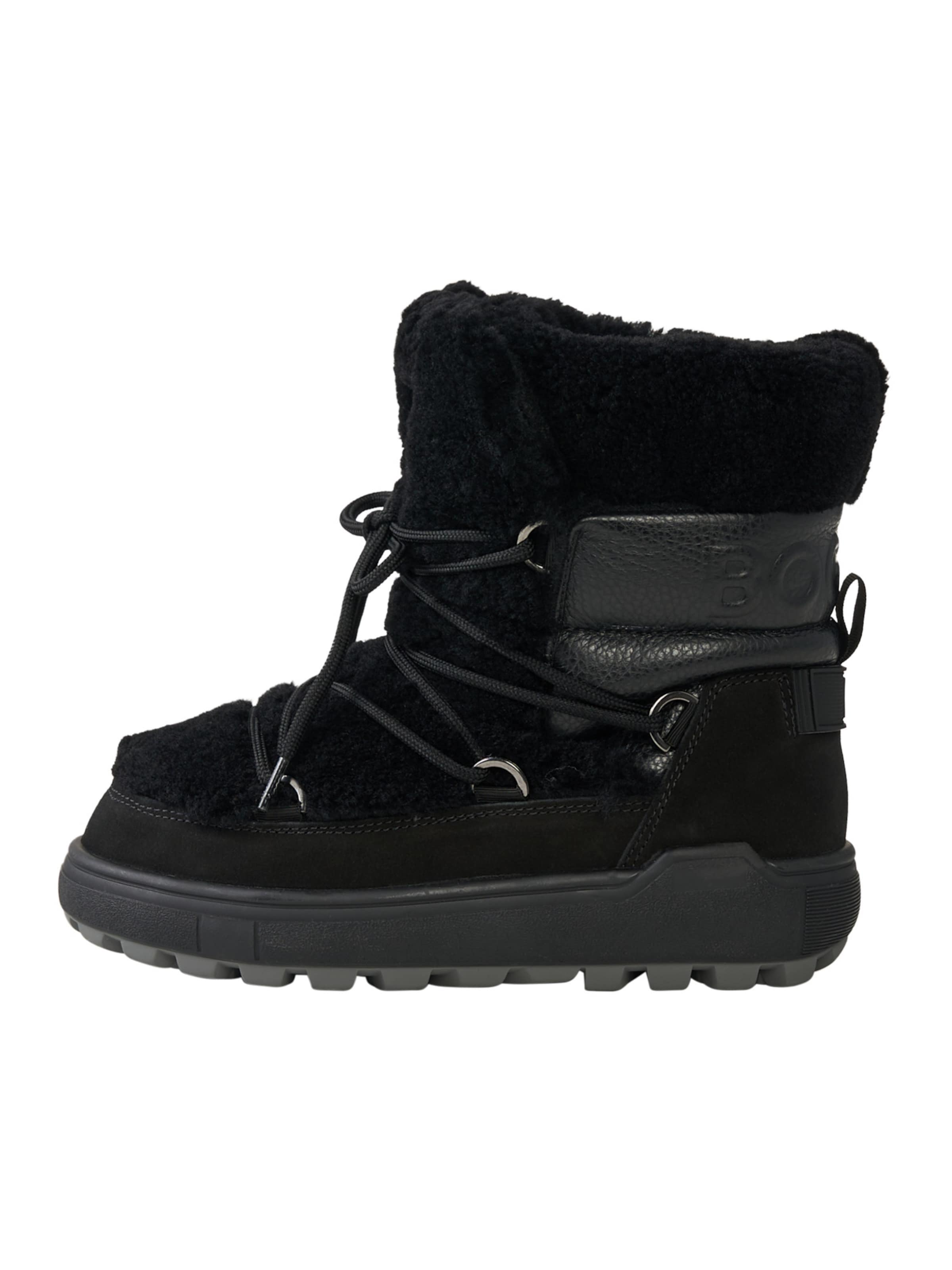 BOGNER Snowboots 'Chamonix' in Schwarz: Vorderseite