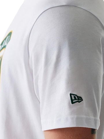 NEW ERA - Camiseta 'Camiseta new era blanca oakland athletics nob mlb regular tee oakath' en blanco