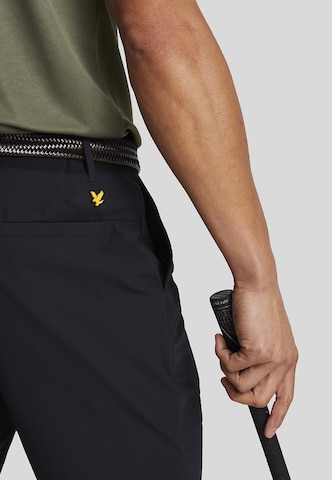 Lyle & Scott Regular Broek in Zwart