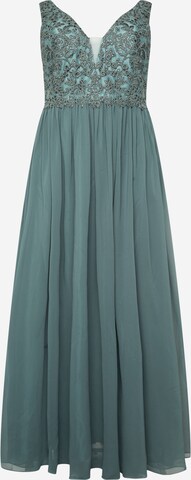 My Mascara Curves Evening Dress in Green: front