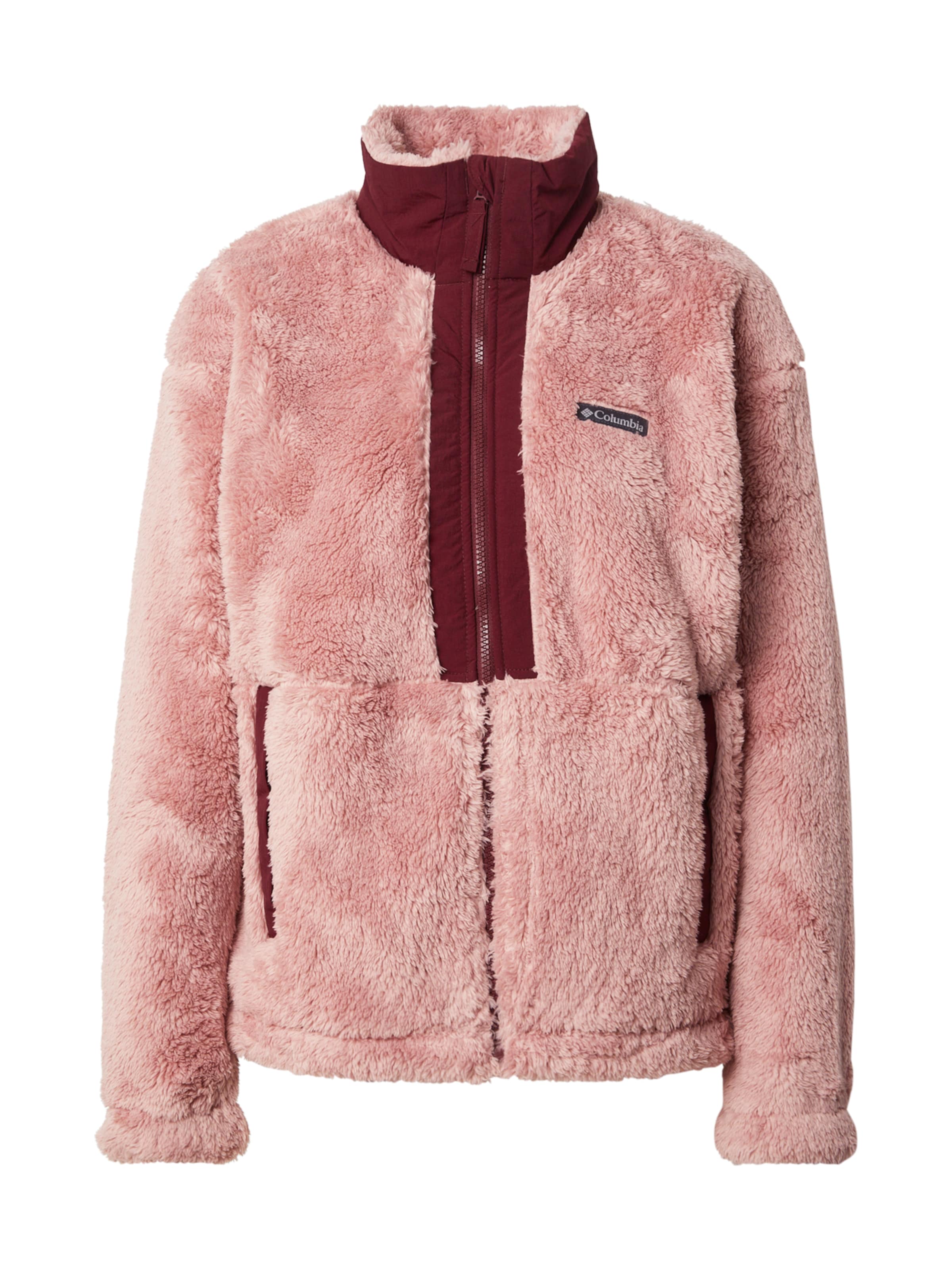 COLUMBIATehnička flis jakna 'Boundless Discovery' - crvena boja: prednji dio