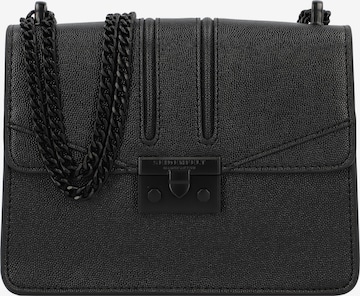 Seidenfelt Manufaktur Crossbody bag 'Roros' in Black: front