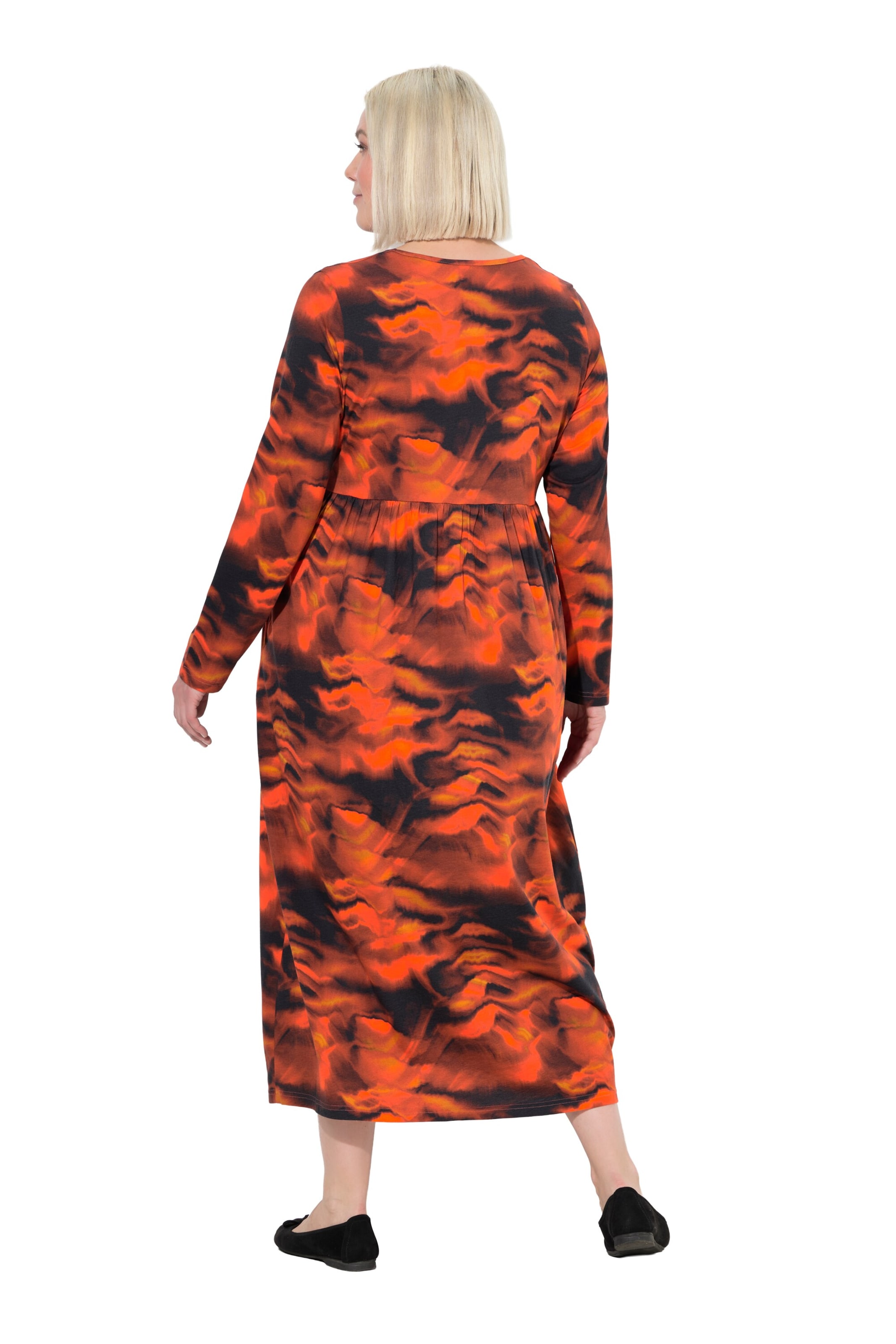 Ulla Popken Dress in Orange